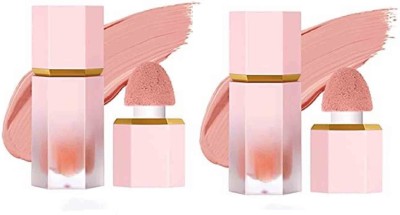 Emijun Liquid Blush for Cheeks, Burden-Free, Long-Wearing, Smudge-Proof, combo(BABY PINK)