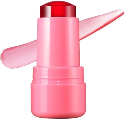 BEAUTYATH Cooling Water Jelly Tint Blush Stick, Multi-Use Cheek and Lip(Chill)