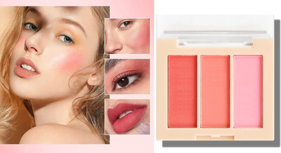LILLYAMOR 3D Blush Patte Multicolor Palette(Multicolor)