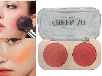 BLUEMERMAID PROFESSIONAL BLUSHER PALLET HIGH PIGMENT NATURAL PINK FORMULA(MULTI COLOR)