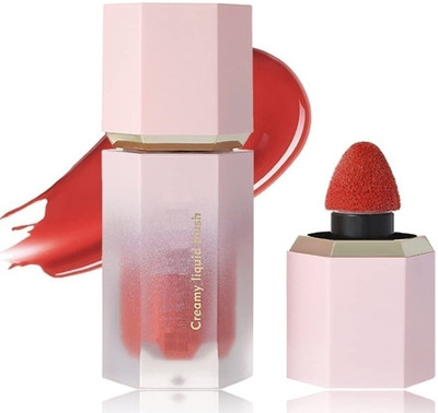 DARYUE Highly Pigmented | Lightweight & Long-Lasting Liquid Blusher(Red)