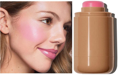YAWI New Creamy Buildable & blendable Matte Finish Pocket Blusher(Hot Pink)