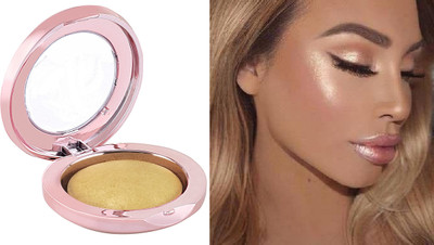 ADJD GOLDEN GLOW Smooth Shiny Baked Blusher you Lovely Cheeks(GOLDEN GLOW)