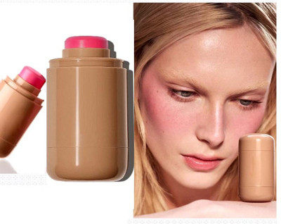 YAWI New Buildable & blendable Creamy Matte Finish Pocket Blusher For Women(Brink)