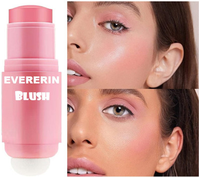 EVERERIN Multi Stick Blush for Cheeks & Lip Tint & Eyeshadow Makeup(Watermelon)