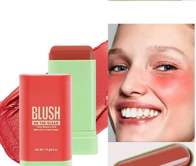 YAWI MATTE STICK BLUSHER ,LONG LASTING ,WATER PROOF FACE LOOK BLUSHER STICK(MULTI)