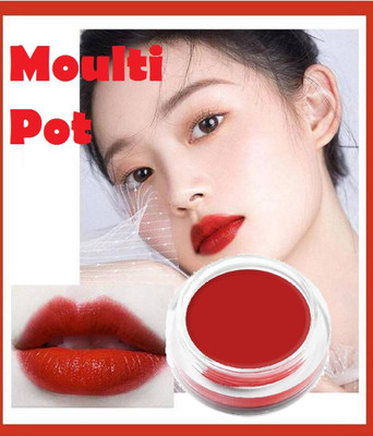 YAWI Red Lip Tint & Cheek Tint Multi pot Velvet Tint(LAL)