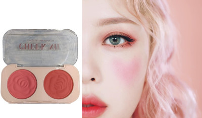 SEUNG PRESSED TWO SHADES CHEEK BLUSHER MATTE FINISH(MULTICOIOR)