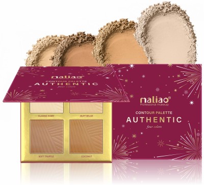 maliao Authentic Contour Palette - Sculpt and Define with 4 Stunning Shades(CONTOUR PALETTE)