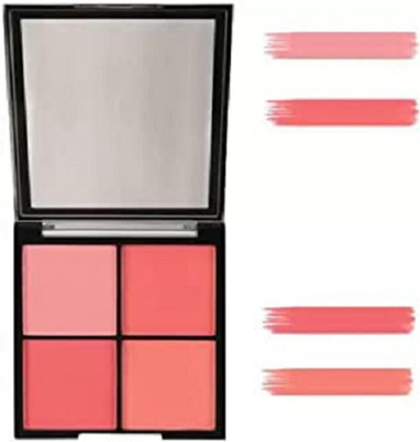winry 4 Color Blusher Palette Pressed Powder Blush (MULTI COLOR)((MULTI COLOR))