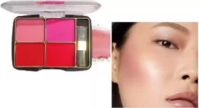 LILLYAMOR MATTE BLUSHER PALETTE FOR WOMAN AND GIRLS PACK OF 1(MULTICOLOR)