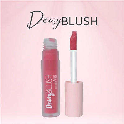 Sheny BEST SMUDGEPROOF AND WATERPROF FACE LIQUID BLUSHER LONG STAY ( PACK OF-1)(pink)