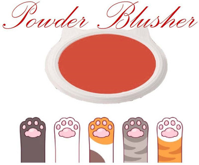 THTC Ultra Pigmented and Blendable for Natural Glow Blusher(Coral)