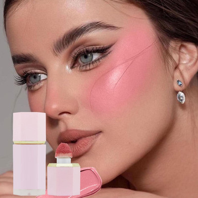 GFSU - GO FOR SOMETHING UNIQUE 02 Cheek Tint Blush - Moisture Blush Stick | Matte Cheek Tint Cream(Pink)