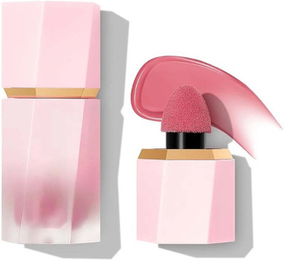 GABBU Cheeks Ultra Pigmented and Blendable for Natural Glow Blusher Liquid(Peach)