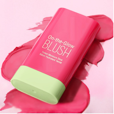 GFSU - GO FOR SOMETHING UNIQUE Waterproof, And Bright Red Powder Blusher Stick For Natural Cheeks(red)