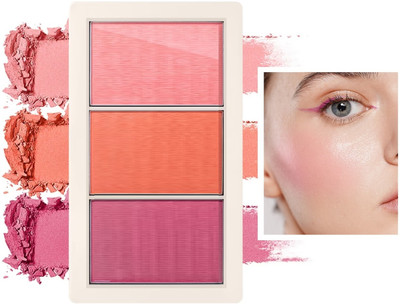 JANOST 3D Lightweight Long Lasting Ultra-Matte Blush(Multicolor)