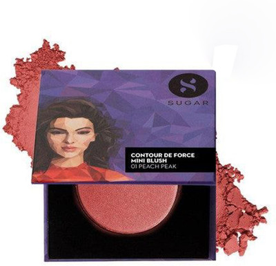 SUGAR POP Contour De Force Mini Blush 01 Peach Peak 4g(Peach Peak)