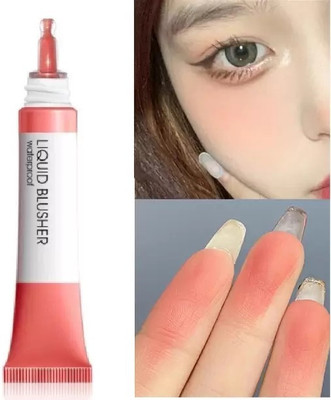 GFSU - GO FOR SOMETHING UNIQUE Peach Matte Liquid Cream Blush Makeup Lightweight Velvet Mousse Texture(peach)