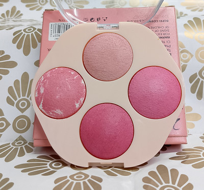 MYEONG 4 color face blusher palette | cheeks blusher palette(Multi Shades)