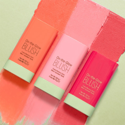 LILLYAMOR HD On-the-Go Makeup Blush Stick Set Of 3(Fleur, Juicy, Ruby)