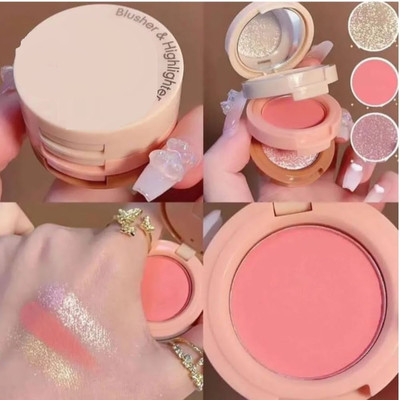 Vyomiris Face Blush Cheek Tint, Moisturizing Luminizer for Women(Multicolour)