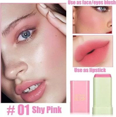 tanvi27 Multi Stick Blush for Cheeks & Lip Tint & Eyeshadow Makeup(pink)