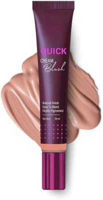 Arcanuy Quick Blush | Highly Pigmented & Dewy Finish | Weightless & Easy to Apply(Mellow Coral)