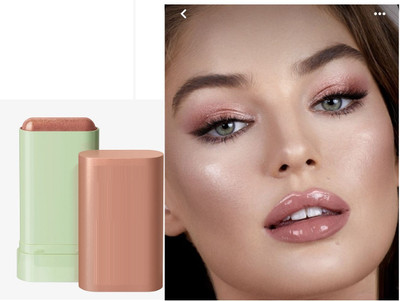 AFARAXIA Key Blusher Multi-Use Makeup Blush Stick..(brown)