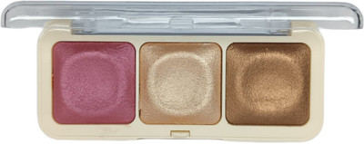 Facejewel Baked Blush & Highlighter Palette for Cheeks Makeup(Multicolor)