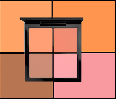 AGLEY 4 Color Blusher Palette Pressed Powder Blush(multi color)