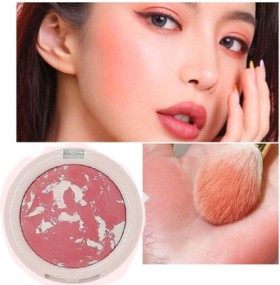 AFARAXIA Use Blusher for Makeup - Long-Lasting matte finish effect(Drack peach)