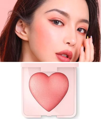 REIMICHI Blusher Long Stay, Shimmering Pink Blush for a Natural, Radiant Glow(PINK)