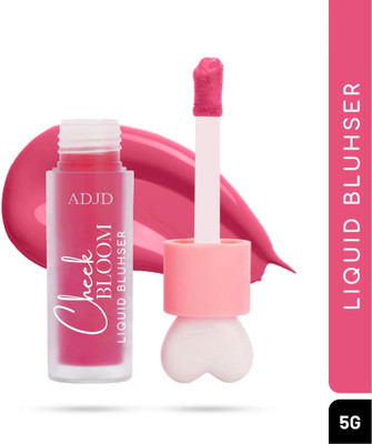 ADJD Long Lasting Pigmented Cheek Bloom Liquid Blusher & Lip Gloss(Natural Blush)