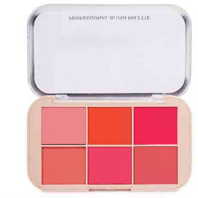 Jiwoo Matte Long Wear Waterproof Blusher Palette(MULTI COLOR)