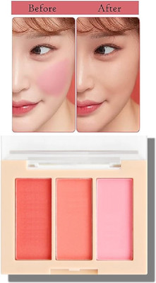 Amaryllis Super 4 in 1 Blush Palette with highly blendable shades(Multicolour)