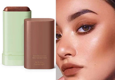 ADJD Makeup Multi-Use Makeup Blush Stick, Soft Cream Blush(BROWN)
