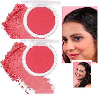 tanvi27 New Long Lasting & Water Proof Soft Touch Pocket Peach Pink Blusher(PEACH)