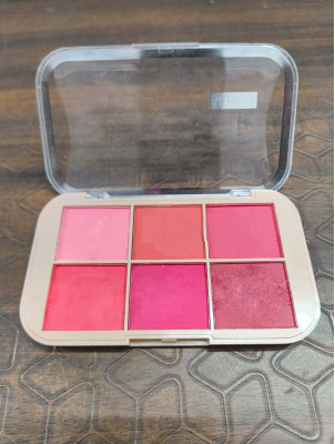 GFSU - GO FOR SOMETHING UNIQUE 6 Colors Face Matte Blush Palette(multicolor)