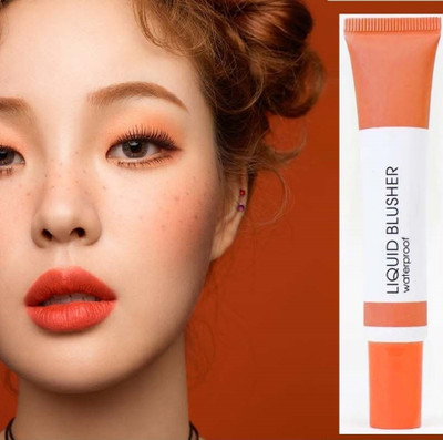 THTC Superdewy Liquid Blusher Flushing For You(Peachy Orange)