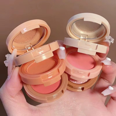ADJD 3in 1 mini blush with highlighter(MULTICOLOR)