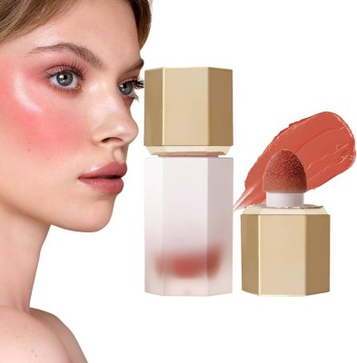 Wiffy Liquid Face Blusher,Long-lasting Makeup Blush(PINK)