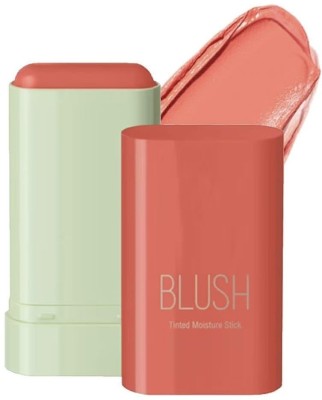 Latixmat Makeup Blush Stick Tinted Moisture Stick, Shadow Lips Cheek Blusher(Peachy Pink)