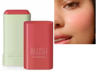 AFARAXIA Best Blush Stick Multi-Use Makeup Stick for Cheeks and Lips with Hydrating(Peach)