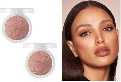 Latixmat Combo Blusher Face for Cheek Highly Pigmented Makeup Easy To Blend(Brown)