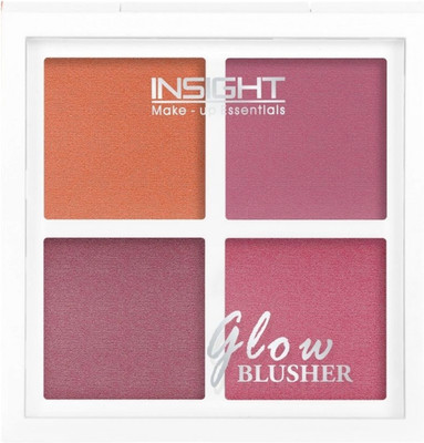 INSIGHTCOSMETIC Glow Blusher |Highly Pigmented |Blend Easily(Multicolor)