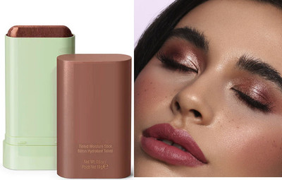 ADJD 3 in 1 Multi Stick Blush for Cheeks & Lip Tint & Eyeshadow Makeup(BROWN)