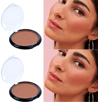 GABBU Combo Professional Blusher with highly bendable shades Peach(peach)