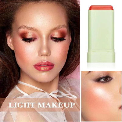 GFSU - GO FOR SOMETHING UNIQUE Multi-Use Makeup Blush Stick, Cream Blush Stick, Solid Moisturizer(coral)