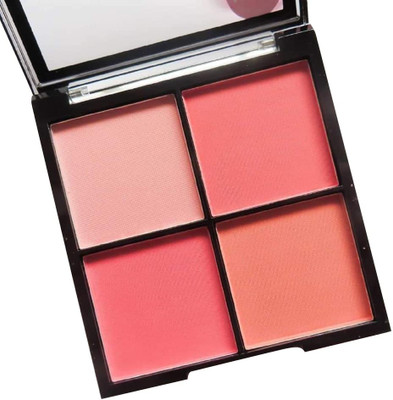 Wiffy Cheek Matte Blush Smooth Texture, Long Lasting Matte Blusher Palette(Multicolor)